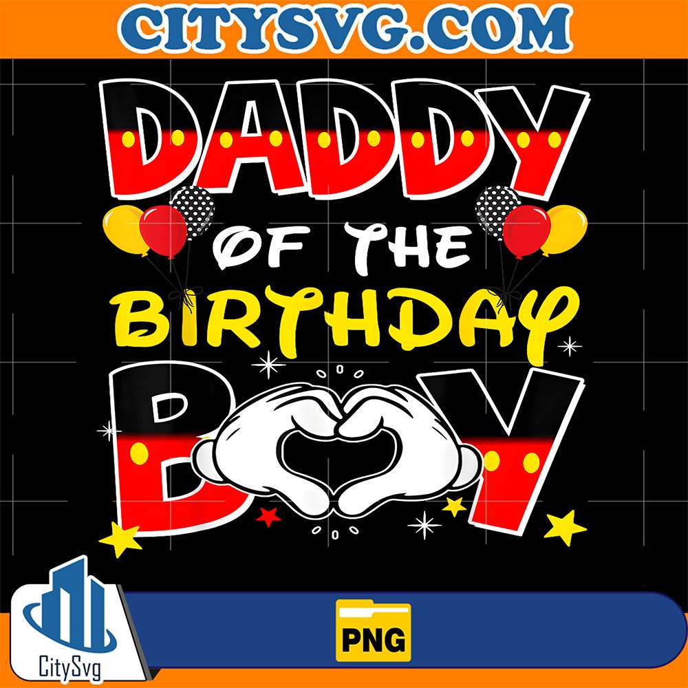Daddy-Of-The-Birthday-Boy-Family-Party-Png