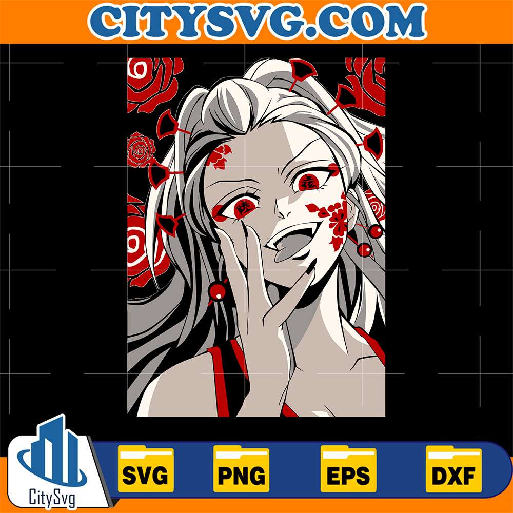 Daki Demon Slayer Svg CitySvg