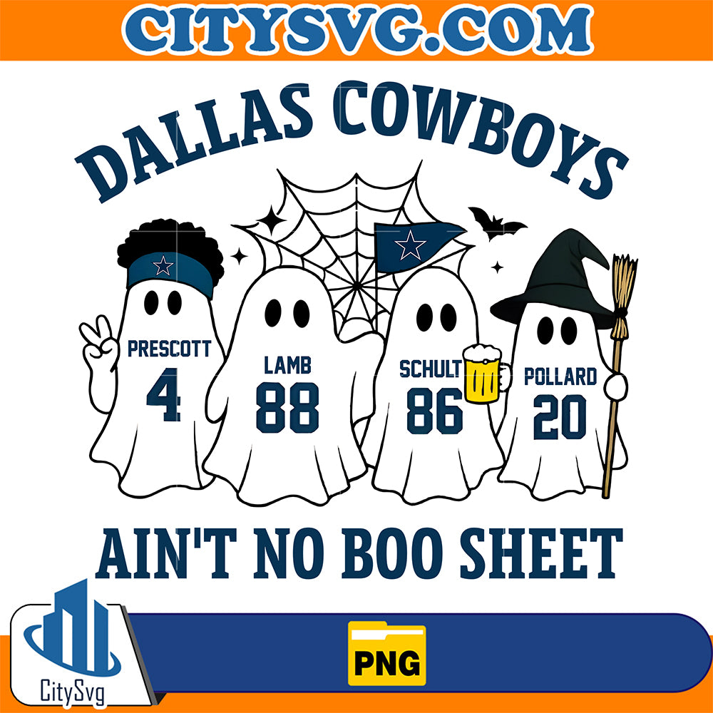 Dallas-Cowboys-Ain-t-No-Boo-Sheet-Png