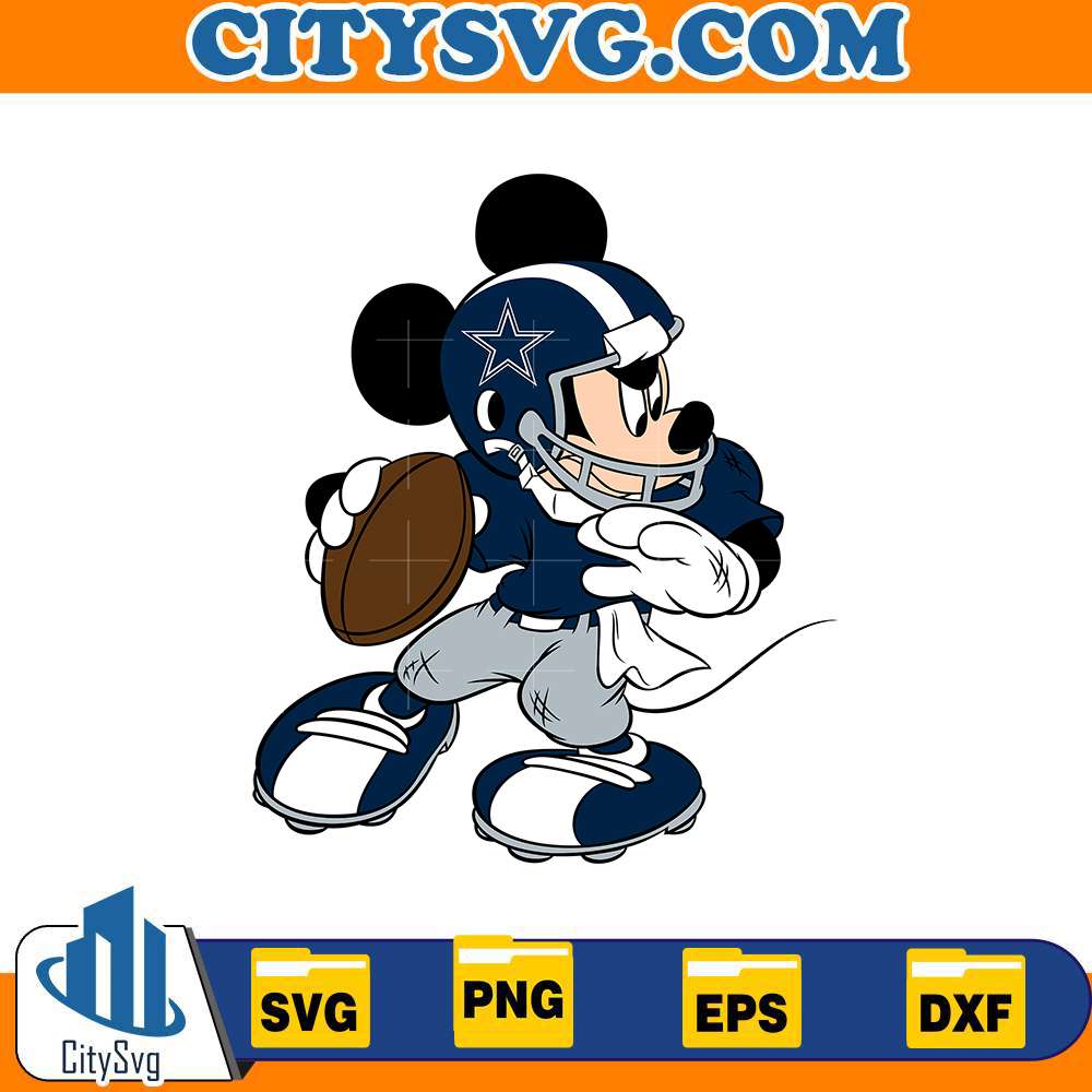 Dallas-Cowboys-Mickey-Svg