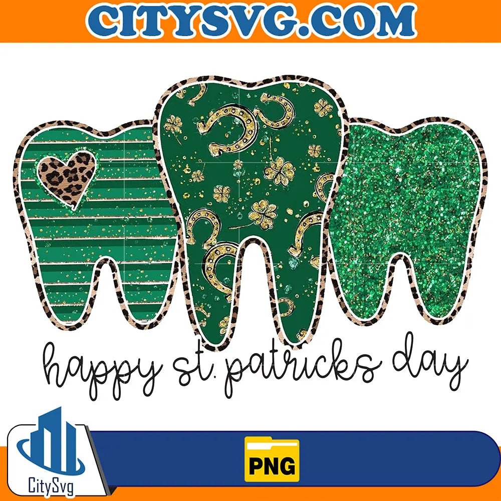 DentistStPatricksDayFourLeafCloverPng