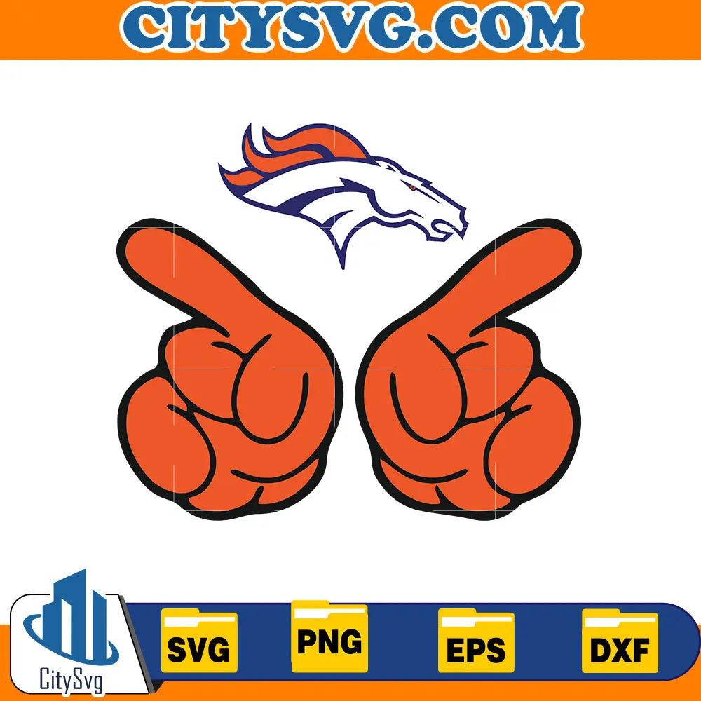 Denver Broncos Svg CitySvg