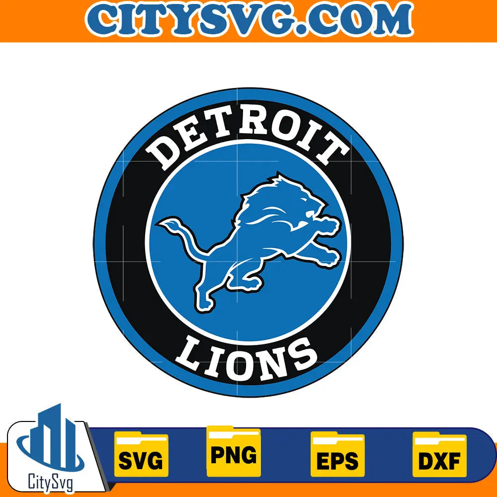 Detroit Lions Svg CitySvg