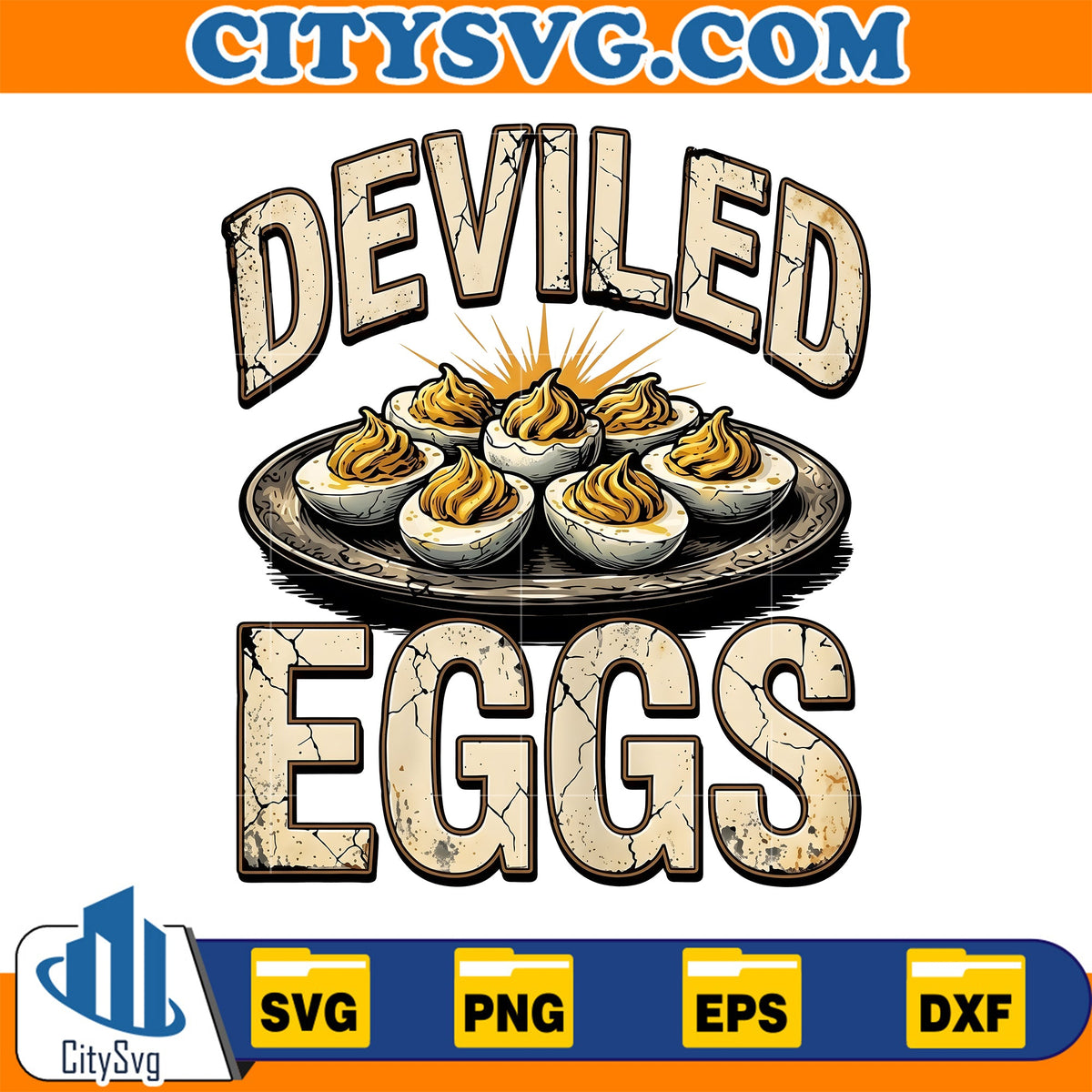 Deviled-Eggs-Distressed-Svg