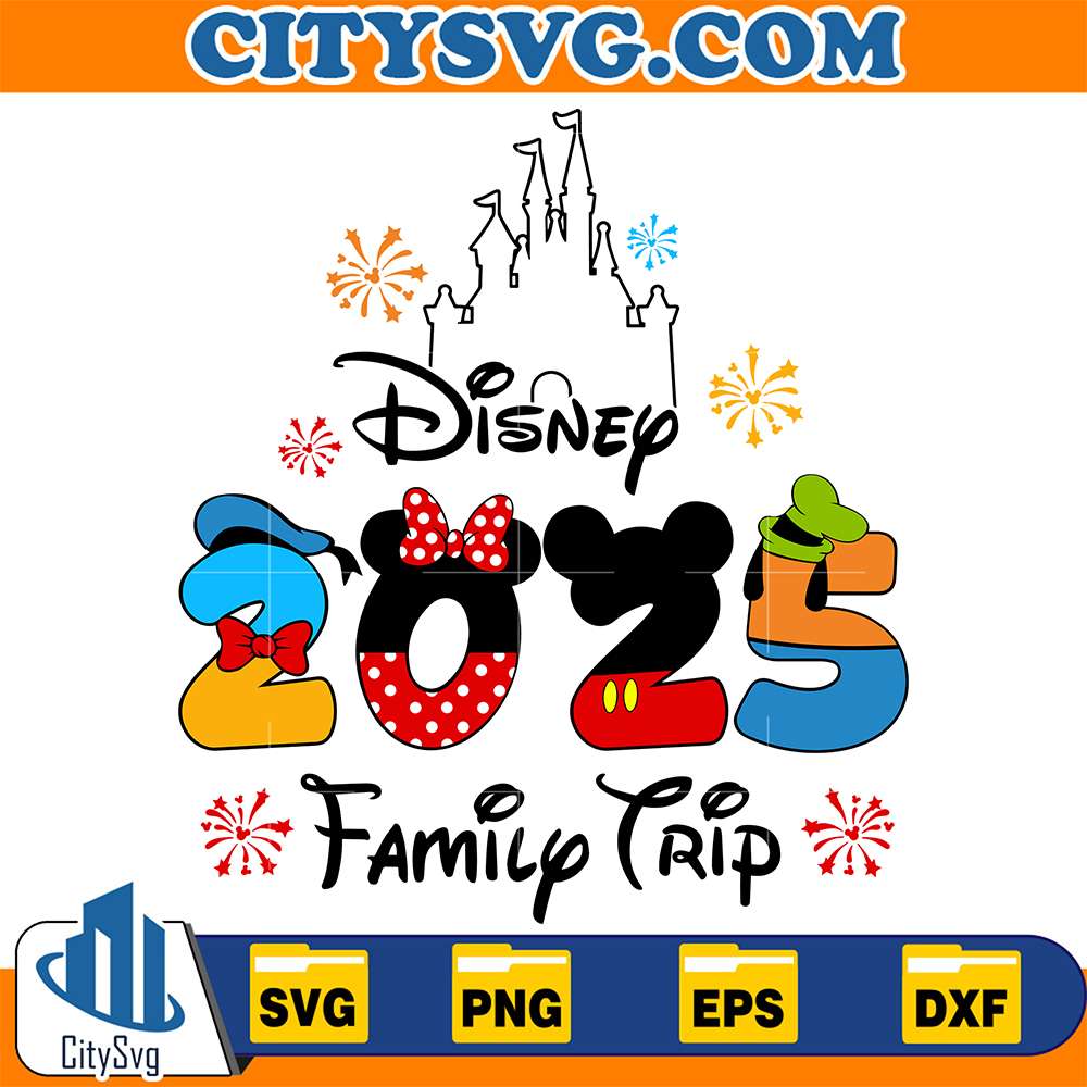 Disney-2025-Family-Trip-Svg