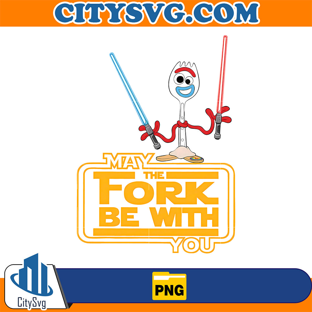 Disney-Forky-May-The-Fork-Be-With-You-Star-Wars-Png