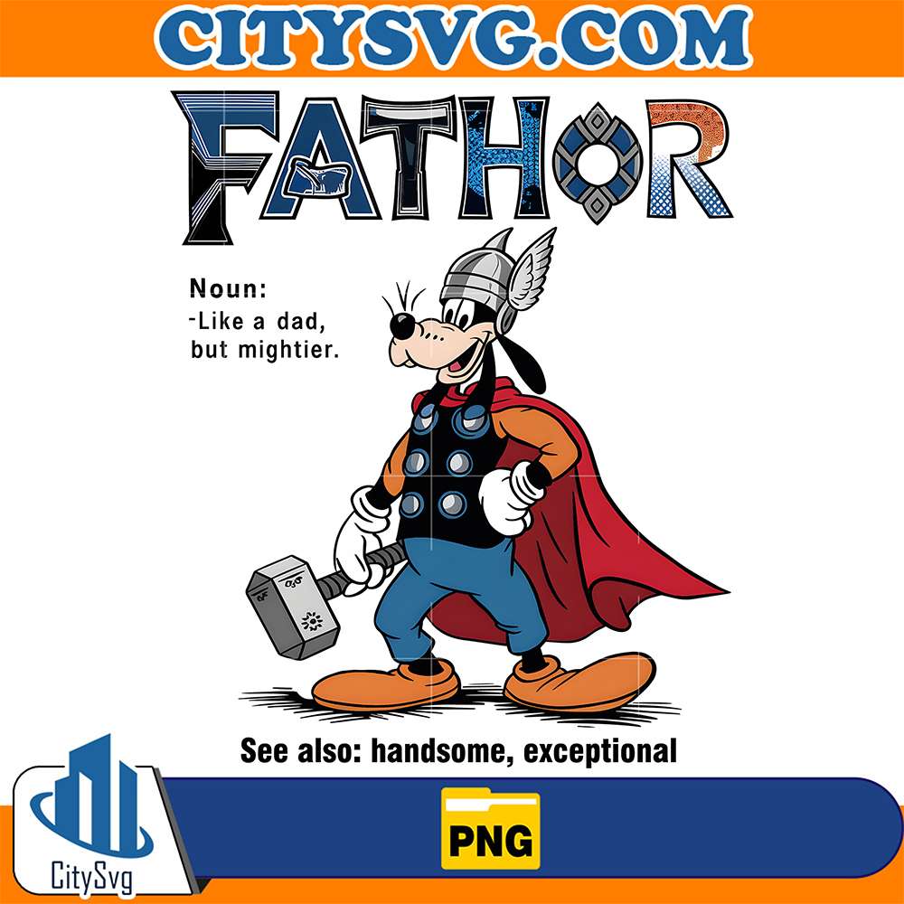 Disney-Goofy-Fathor-Like-A-Dad-But-Mightier-Png