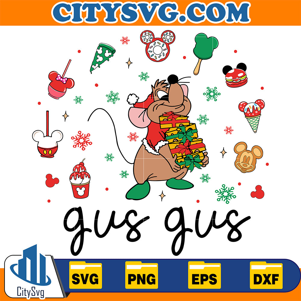 Disney-Gus-Gus-Christmas-Svg