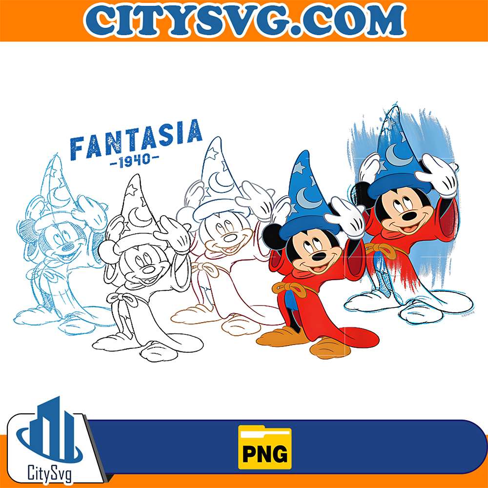 Disney-Ink-Paint-Fantasia-1940-Mickey-Mouse-Art-Series-Png