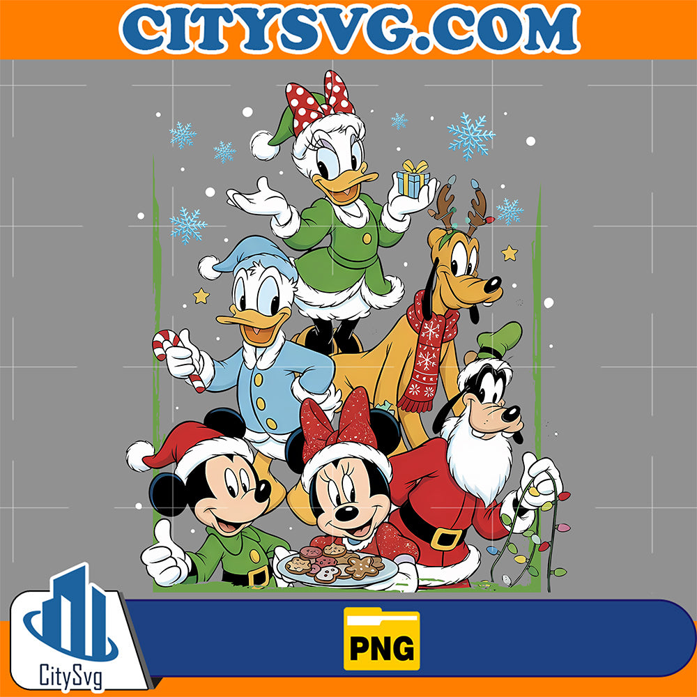 Disney-Mickey-And-Friends-Christmas-Png