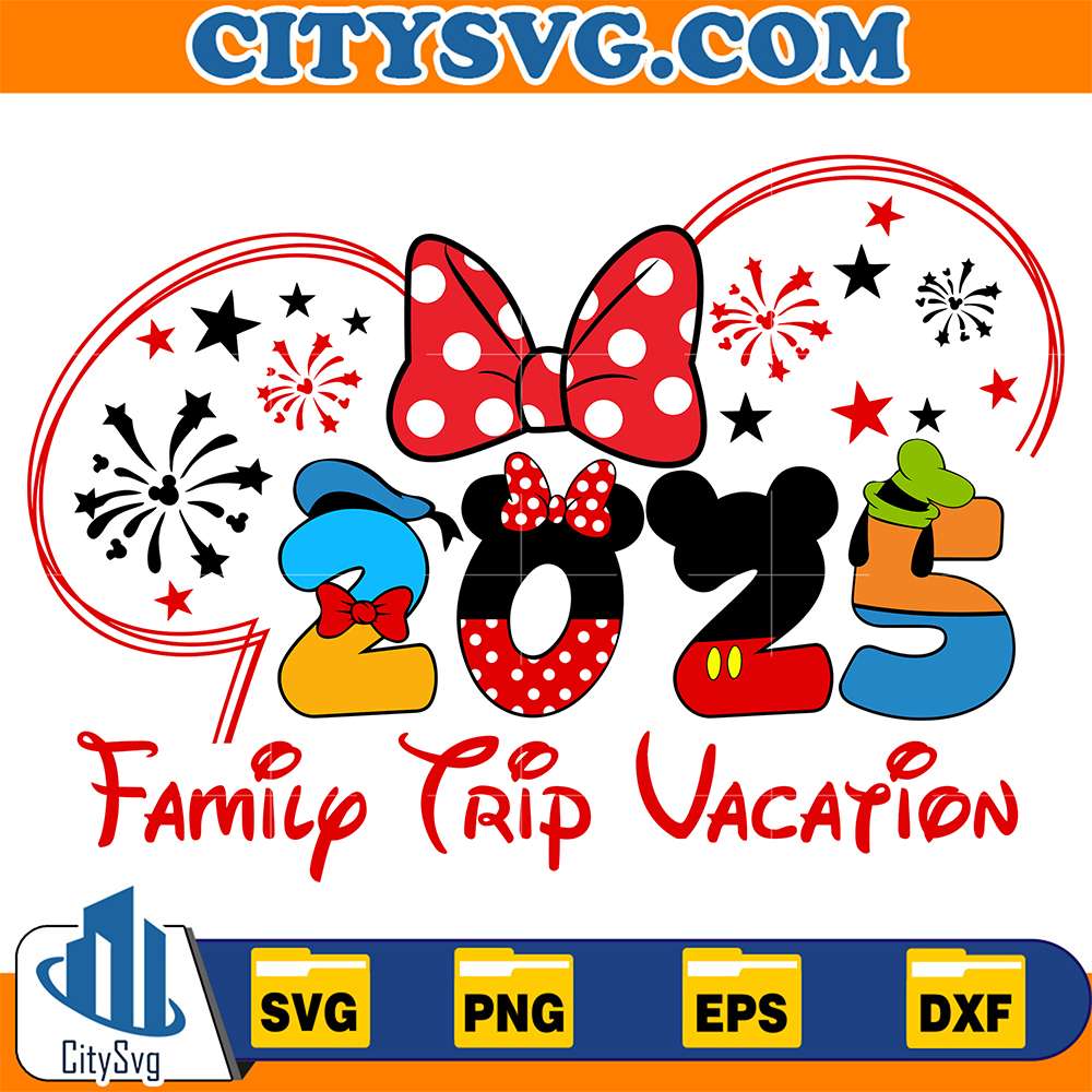 Disney-Minnie-Family-Trip-Vacation-2025-Svg
