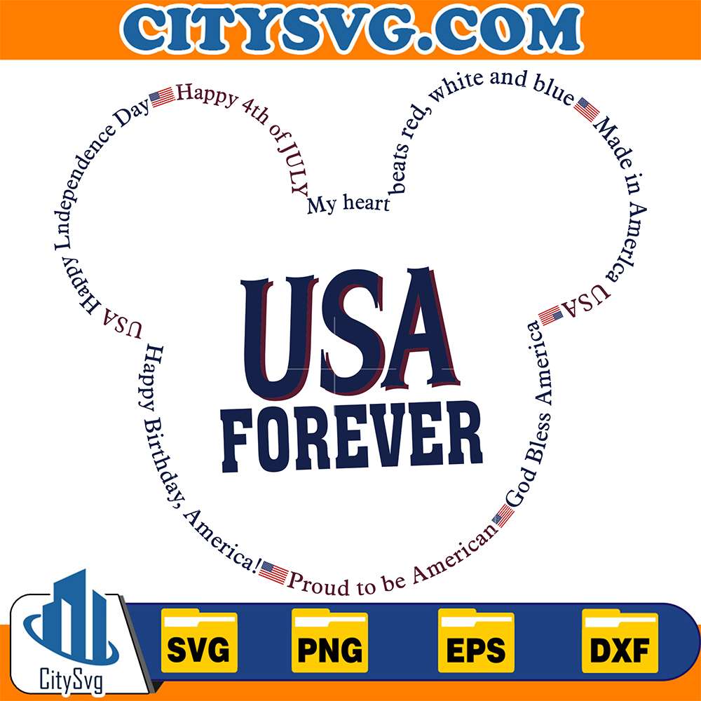 Disney-Mouse-Usa-Forever-4th-Of-July-Svg