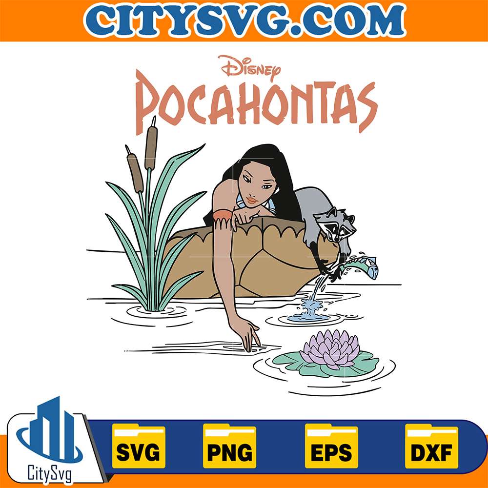 Disney-Pocahontas-Svg