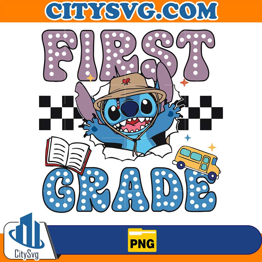 Disney-Stitch-First-Grade-Back-To-School-Png