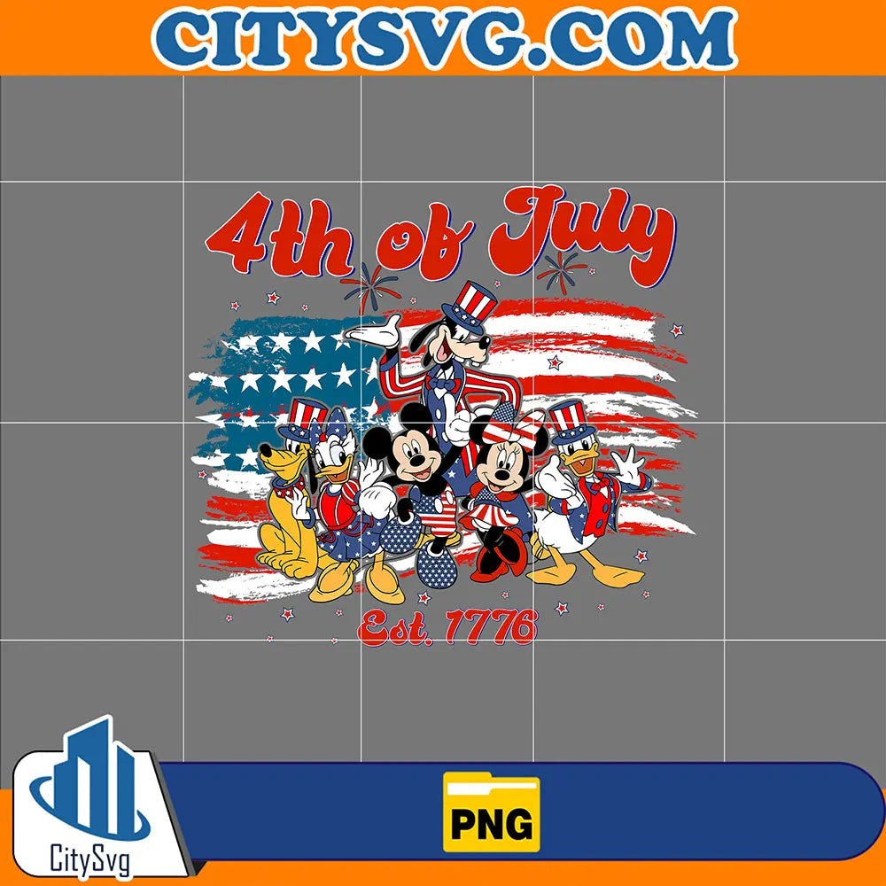 Disney4thOfJulyEst.1776Png