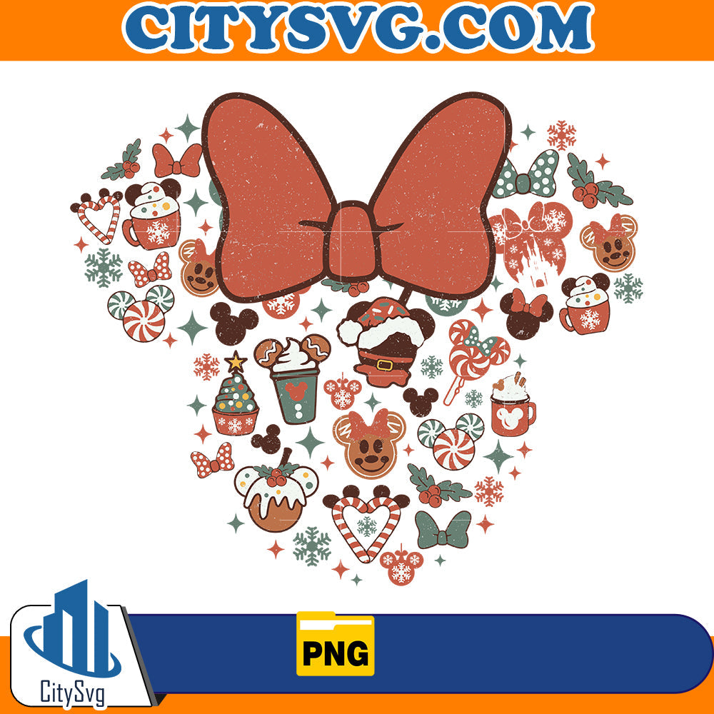 Minnie And Friend Christmas Png CitySvg