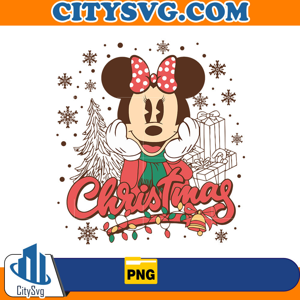 Minnie Christmas Png CitySvg