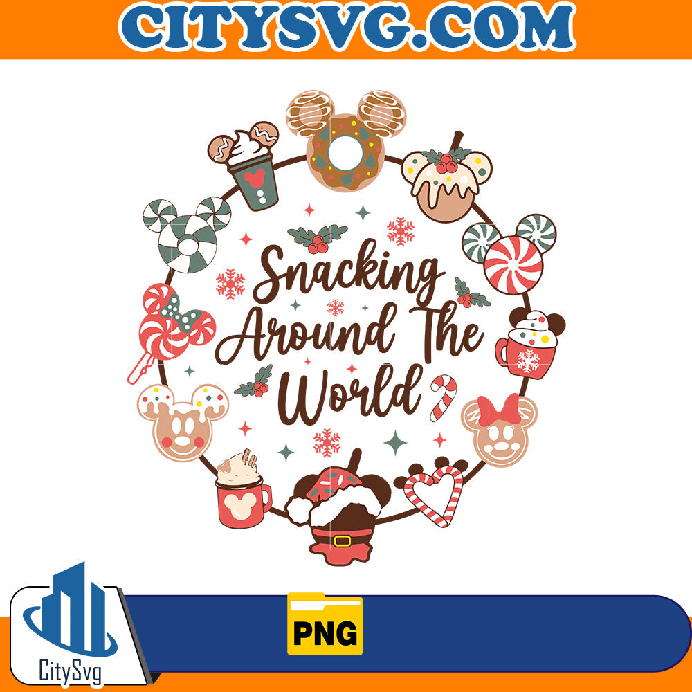 Snack around the World Png CitySvg