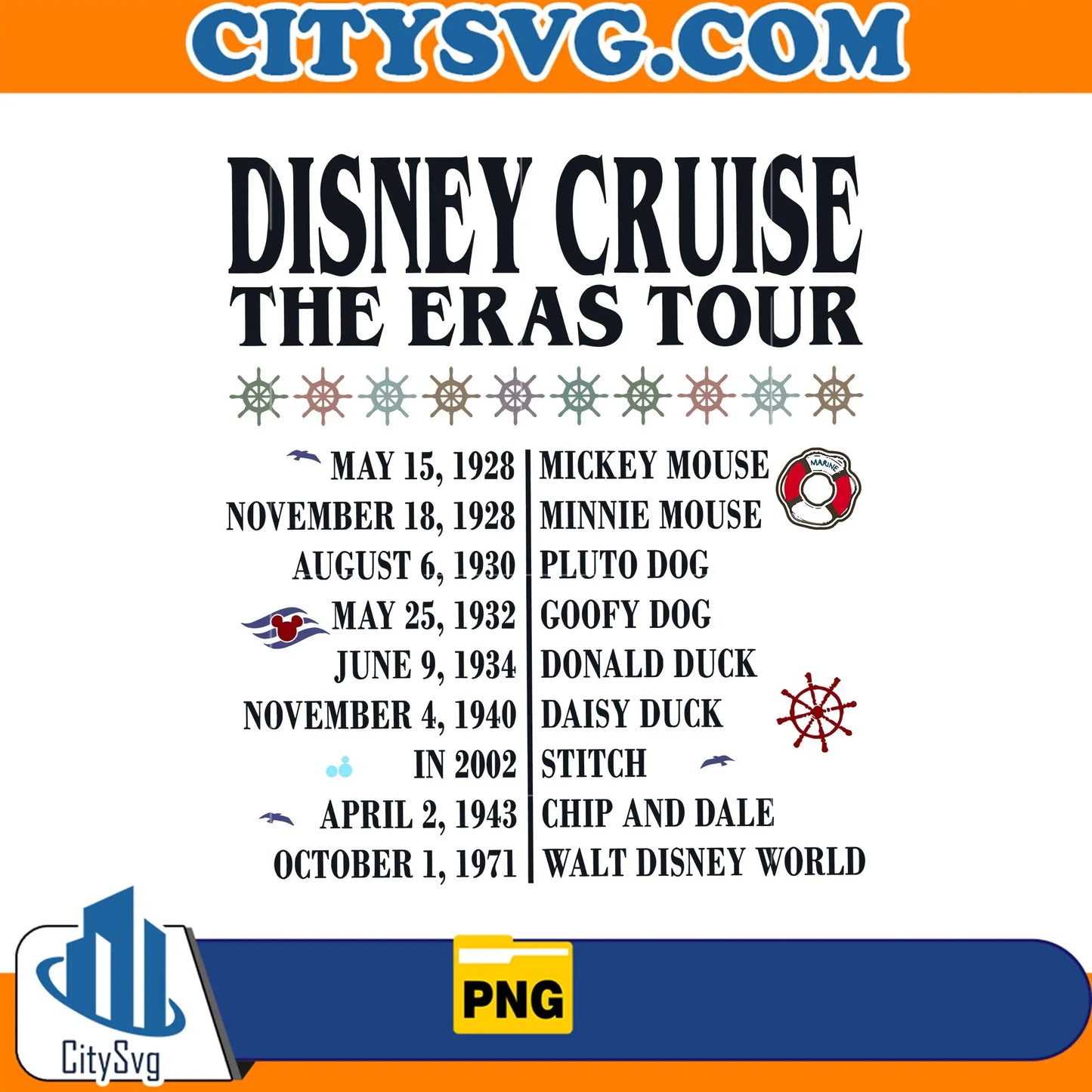 DisneyCruiseTheErasTourMickeyAndFriendsPng2
