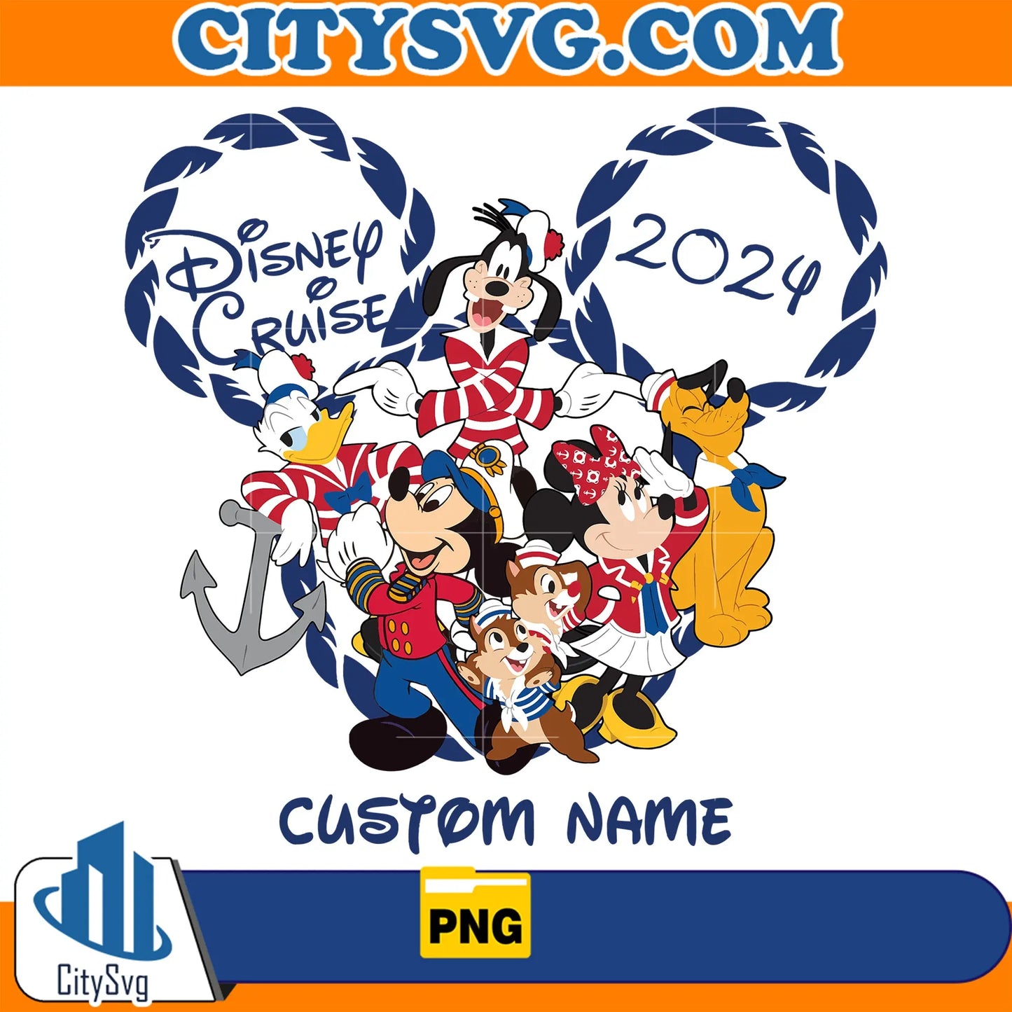 DisneyCruiseTrip2024FamilyVacationCustomNamePng