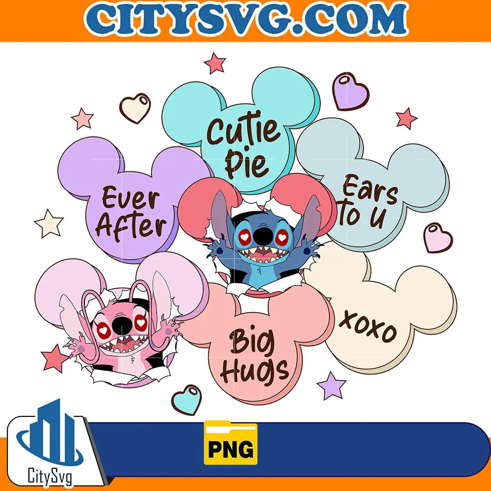 DisneyCutiePieStitchValentinePng