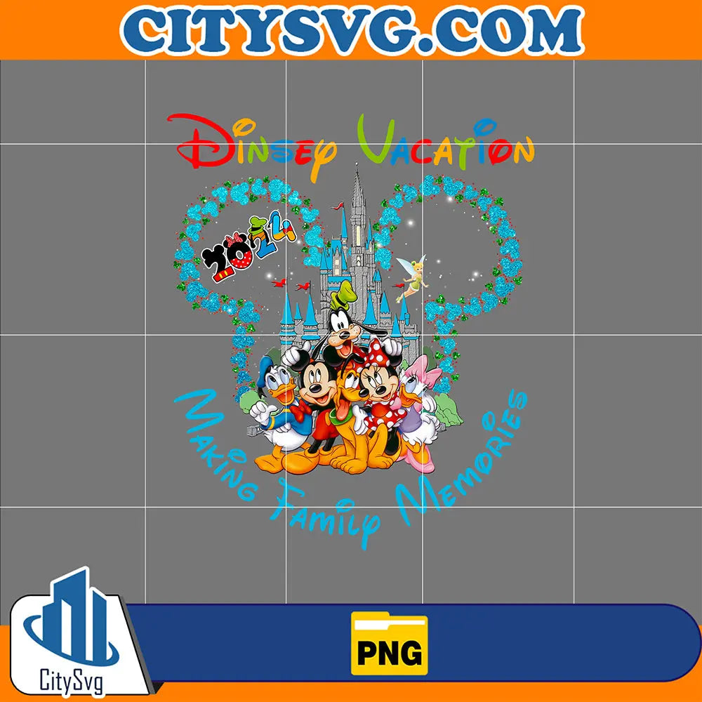 DisneyFamilyVacation2024MAkingFamilyMemoriesPng