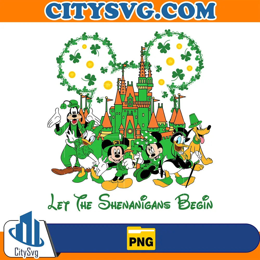 DisneyFriendsLetTheShenanigansBeginPng