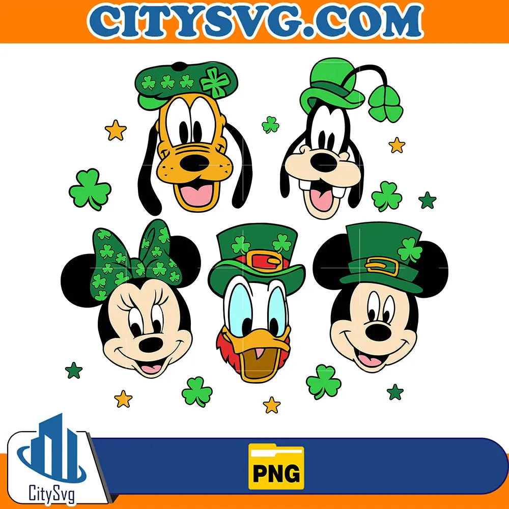 DisneyFriendsStPatrick_sDayPng