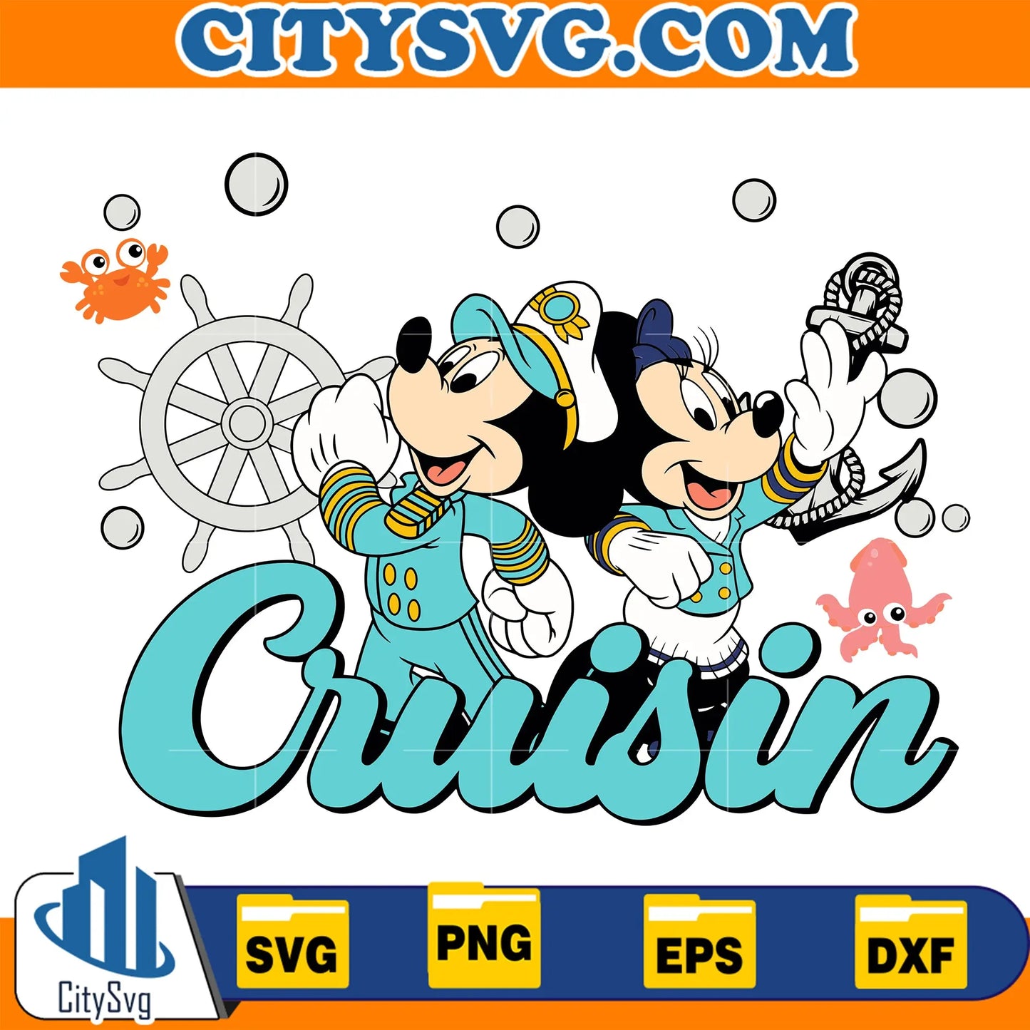 DisneyMickeyAndMinnieCruisinSvg