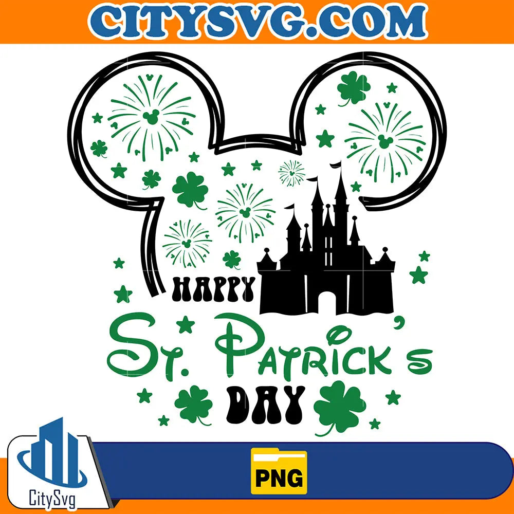 DisneyMickeyMouseHappyStPatricksDayPng
