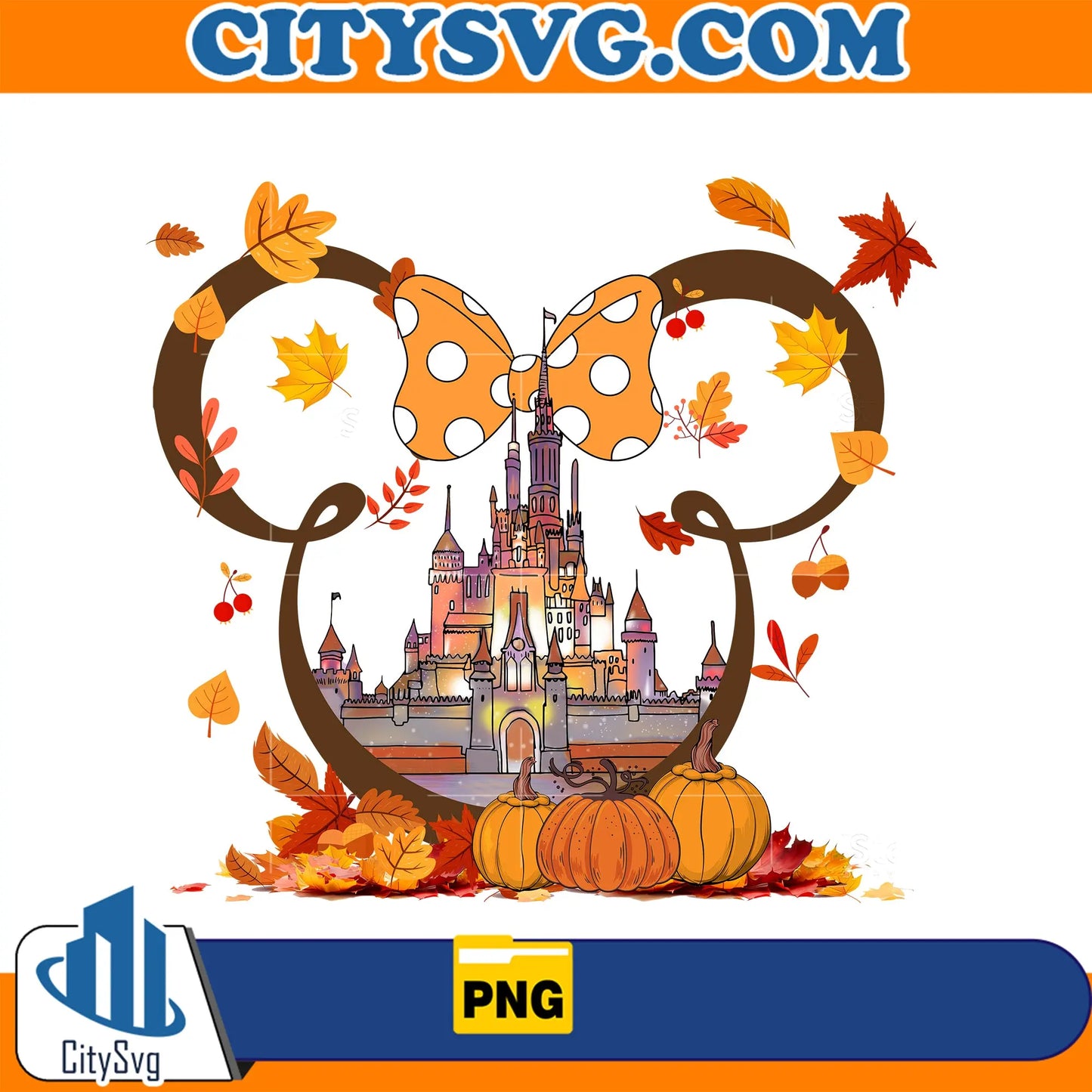 DisneyMinnieFallThanksgivingPng