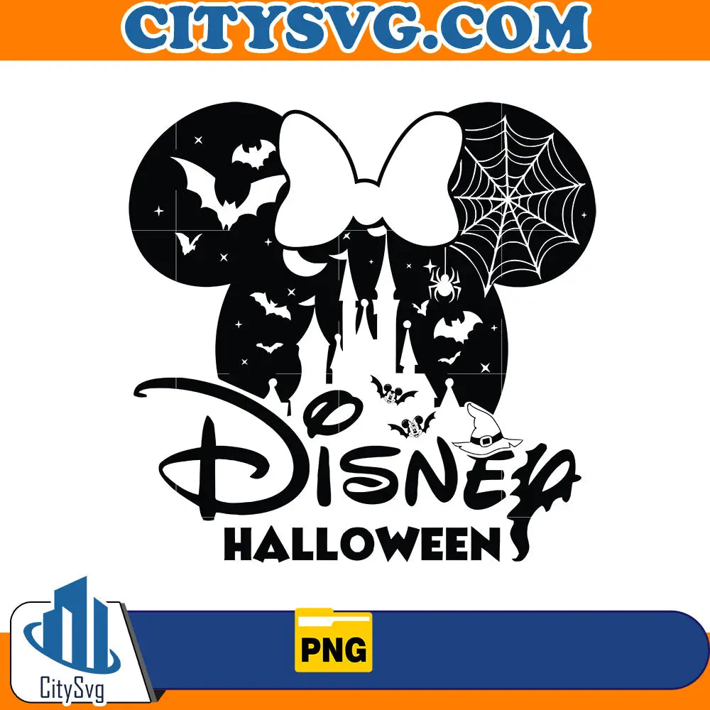 Disney Minnie Halloween Png CitySvg