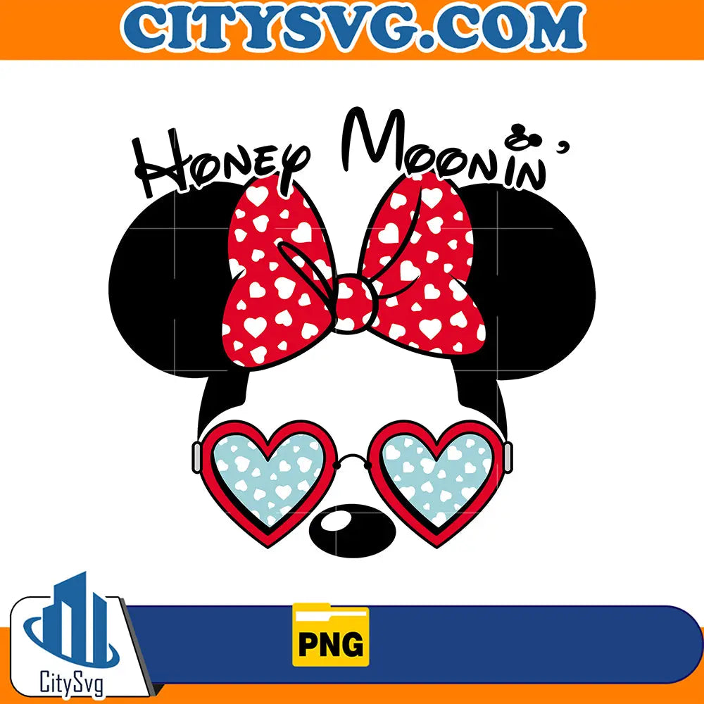 DisneyMinnieHoneyMooninValentinePng