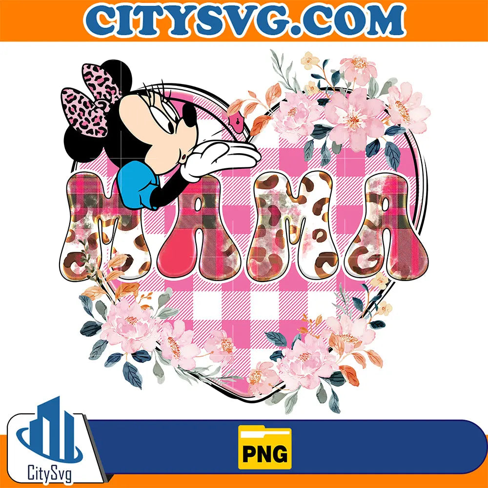 DisneyMinnieMamaHeartPng