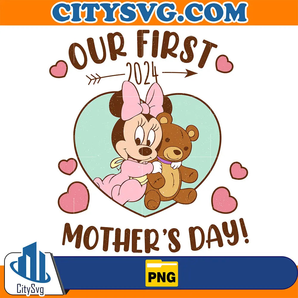 DisneyMinnieOurFirst2024Mother_sDayPng