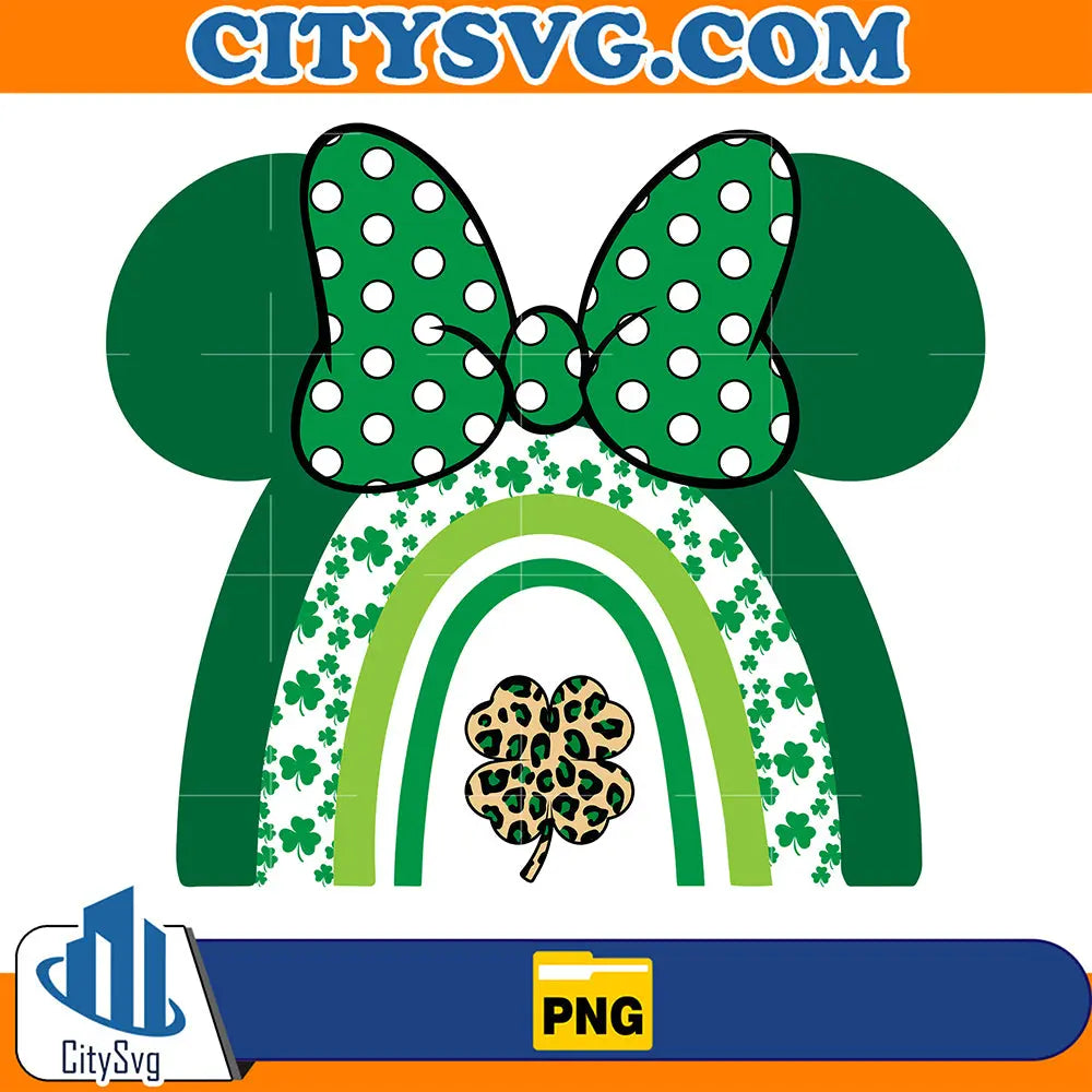 DisneyMinnieSaintPatrick_sPng