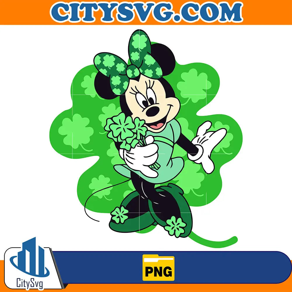 DisneyMinnieStPatrick_sDayPng
