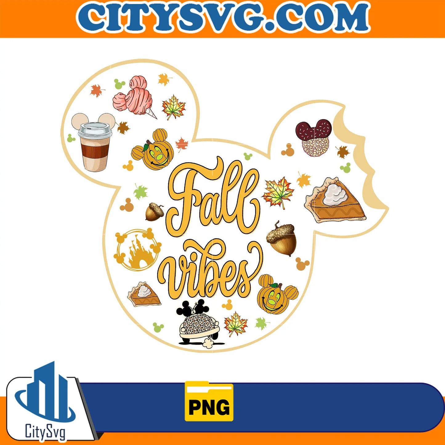 DisneyMouseFallVibesThanksgivingPng