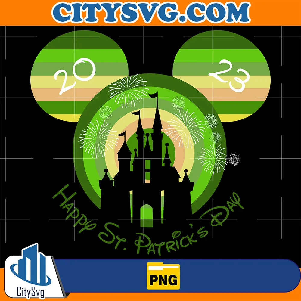 DisneyMouseHappyStPatricksDayPng_2