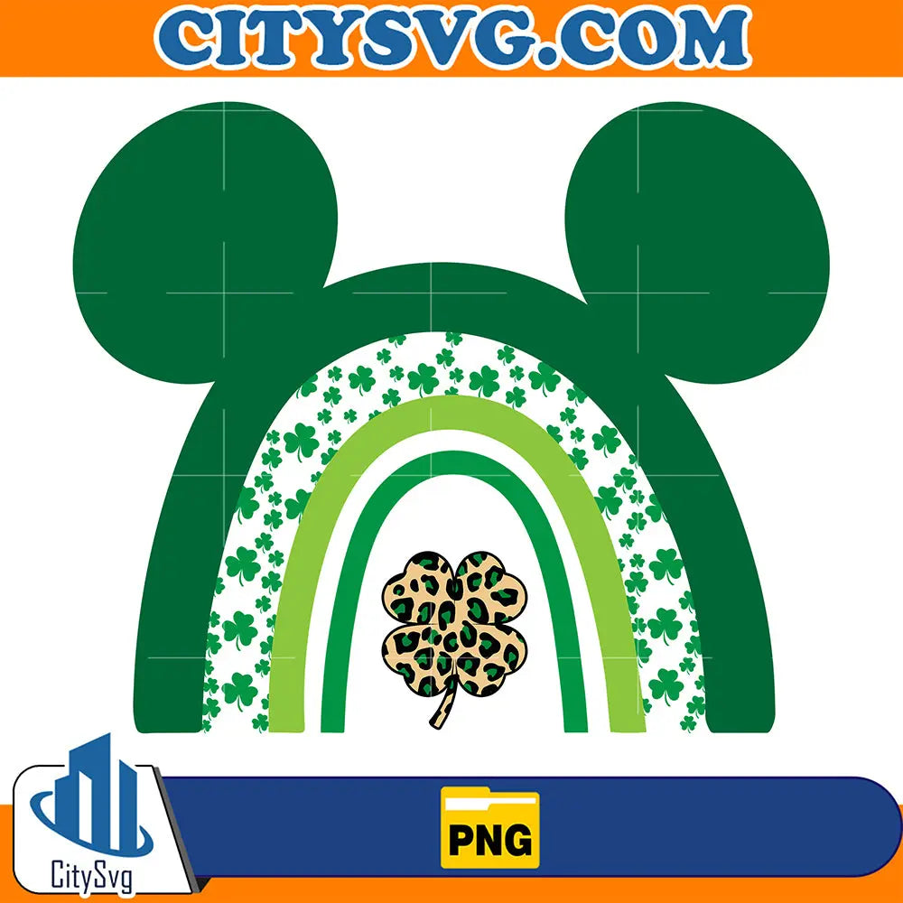 DisneyMouseSaintStPatrick_sDayPng