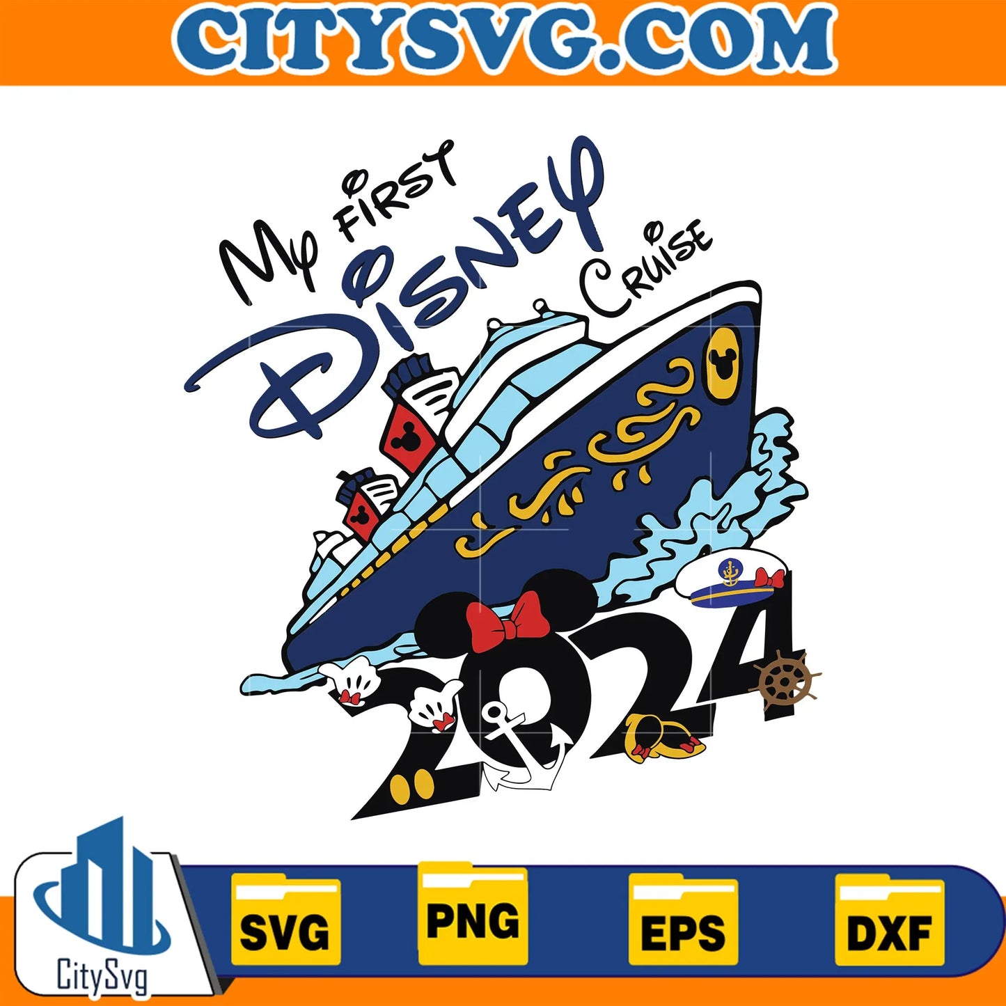 DisneyMyFirstDisneyCruise2024Svg