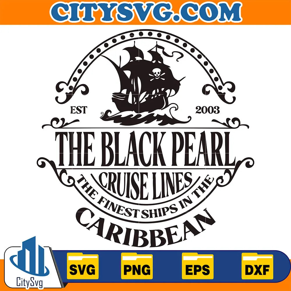 DisneyPiratesOfTheCaribbeanBlackPearlCruiseLinesSvg
