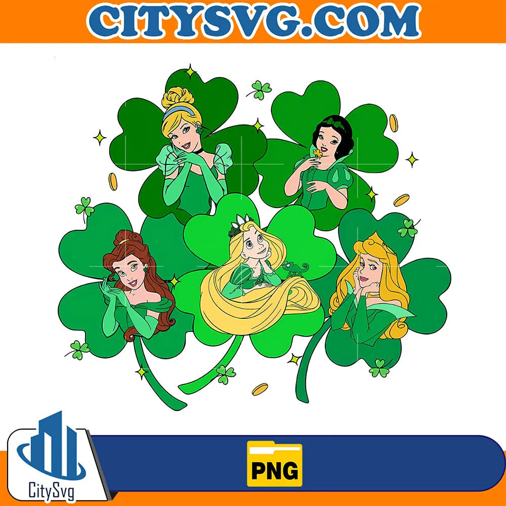 DisneyPrincessStPatrick_sDayPng_2