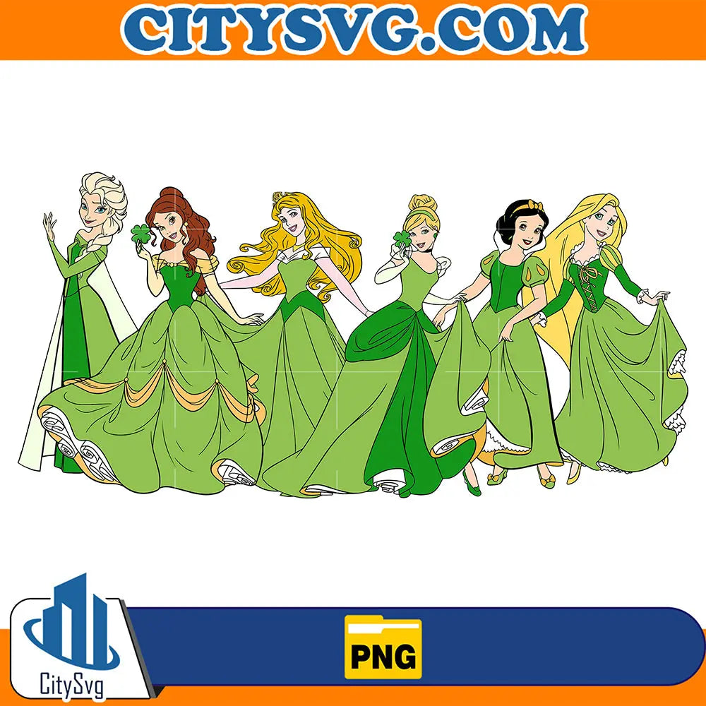 DisneyPrincessStPatrick_sDayPng_4