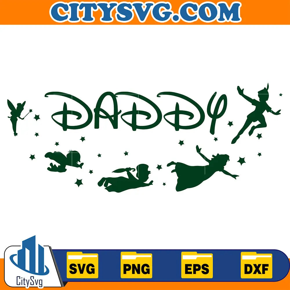 DisneyTinkerBellDaddySvg