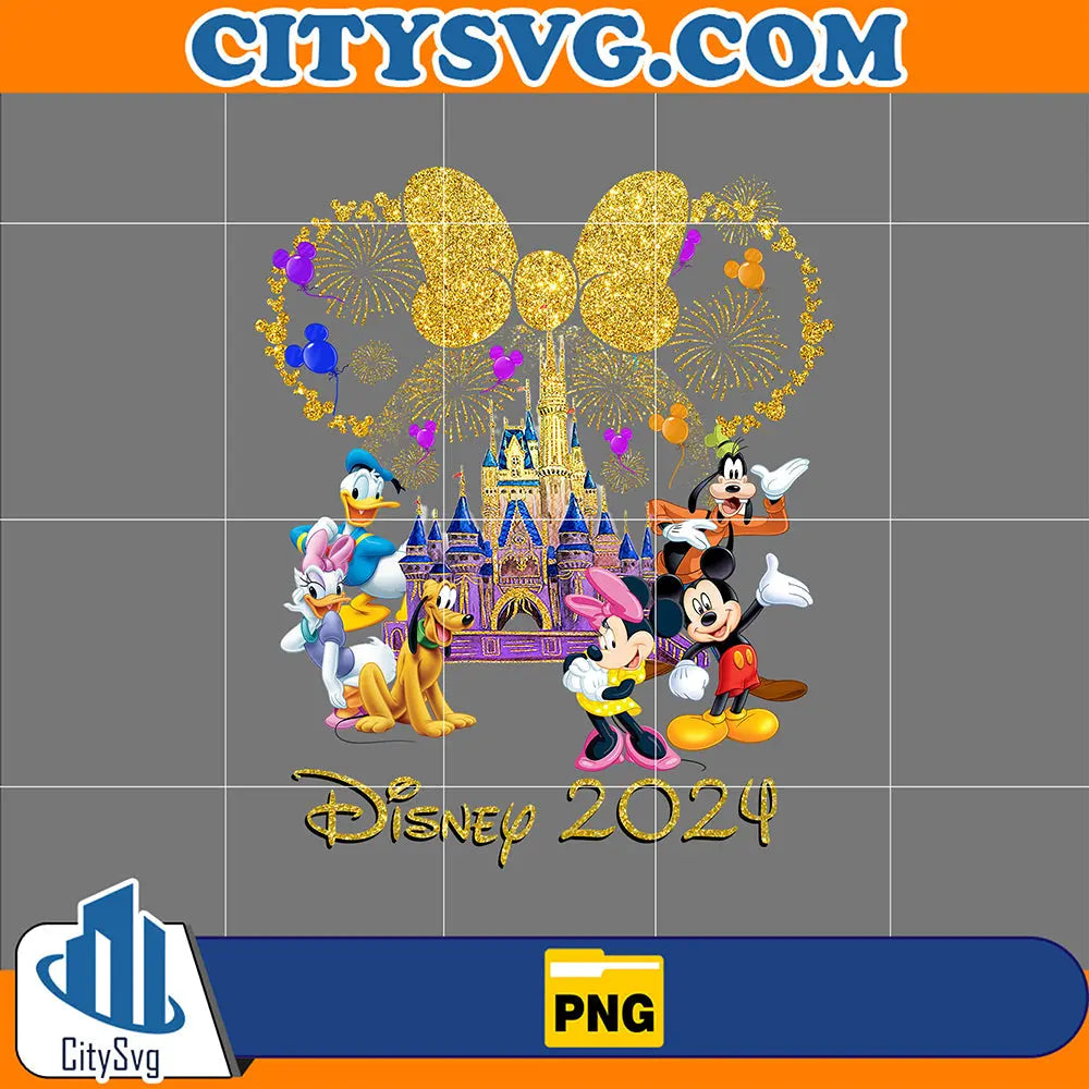 DisneyTrip2024FamilySublimationDesignPng