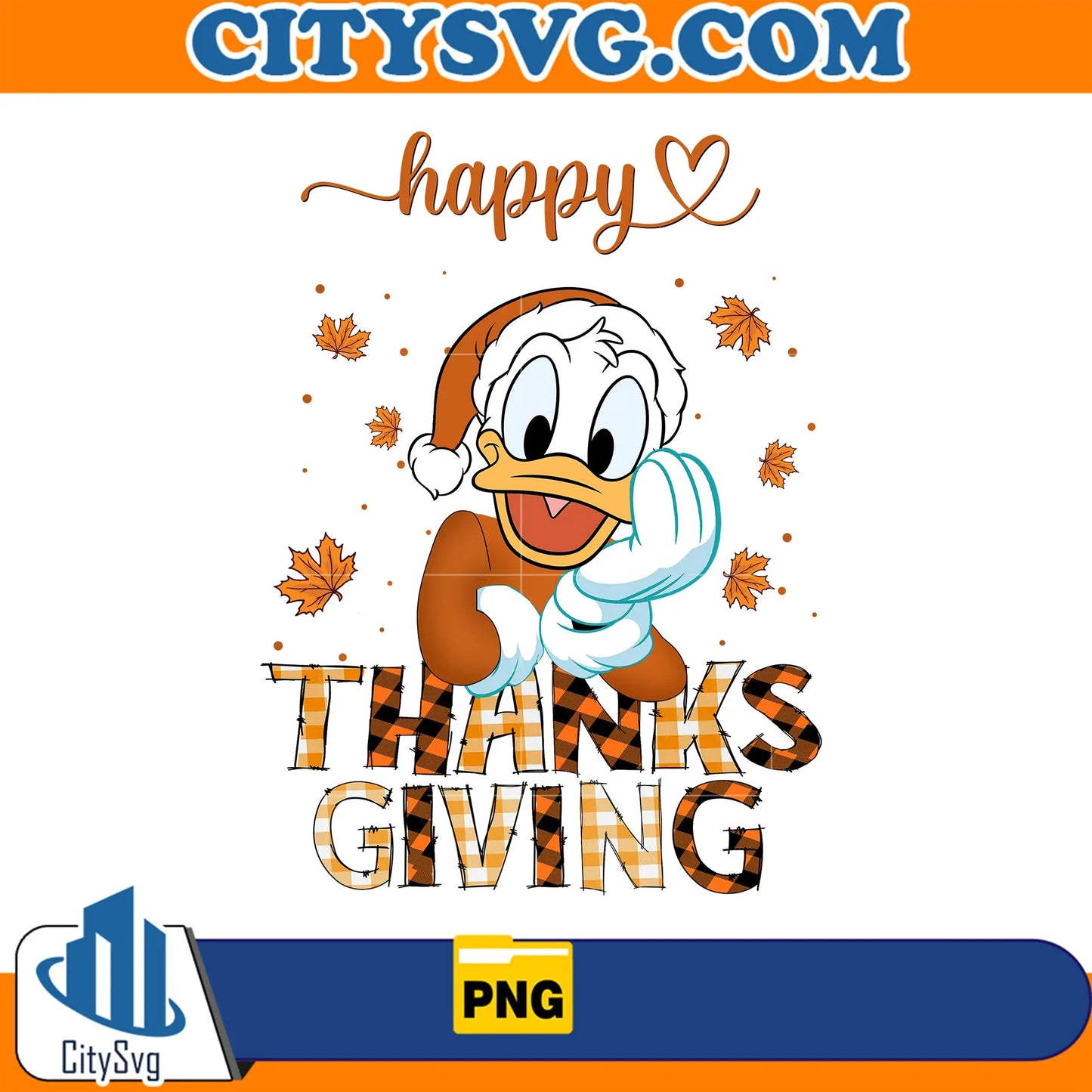 DonaldHappyThanksgivingPng