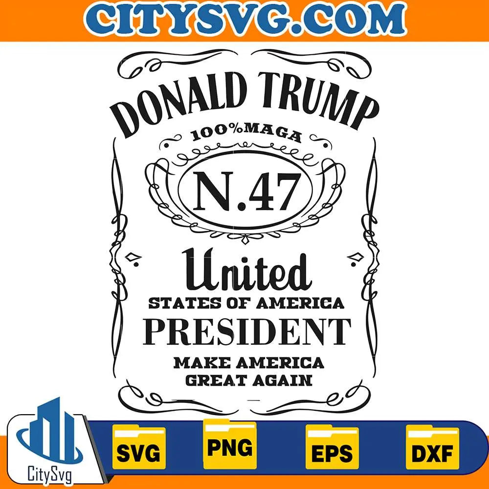 DonaldTrump100magaN47Svg