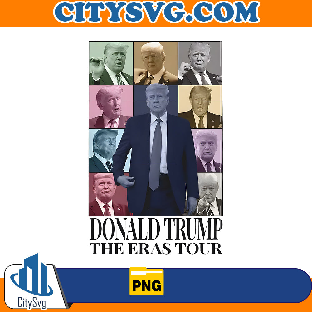 Donald Trump Era Tour Png CitySvg