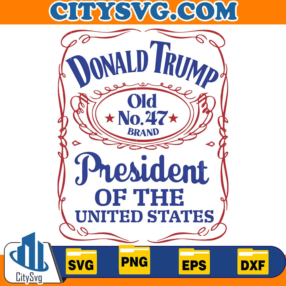 DonaldTrumpPresidentOfTheUnitedStatesSvg